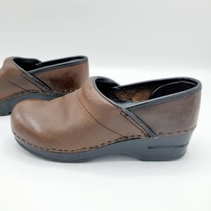 Bjorndal Traveler Slip On Mules Brown Leat…